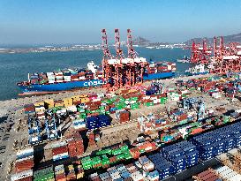 Container Throughput Growth in Lianyungang