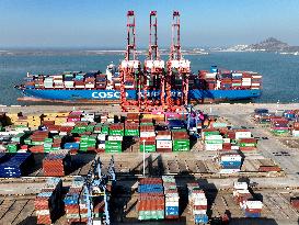 Container Throughput Growth in Lianyungang