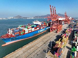 Container Throughput Growth in Lianyungang