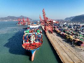 Container Throughput Growth in Lianyungang