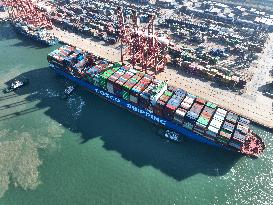 Container Throughput Growth in Lianyungang