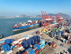 Container Throughput Growth in Lianyungang