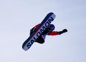 (SP)CHINA-ZHANGJIAKOU-FIS SNOWBOARD WORLD CUP-WOMEN'S HALFPIPE (CN)