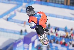 (SP)CHINA-ZHANGJIAKOU-FIS SNOWBOARD WORLD CUP-WOMEN'S HALFPIPE (CN)