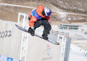 (SP)CHINA-ZHANGJIAKOU-FIS SNOWBOARD WORLD CUP-WOMEN'S HALFPIPE (CN)