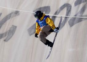 (SP)CHINA-ZHANGJIAKOU-FIS SNOWBOARD WORLD CUP-WOMEN'S HALFPIPE (CN)