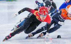 (SP)CHINA-BEIJING-SHORT TRACK SPEED SKATING-ISU WORLD CUP-WOMEN'S 1000M