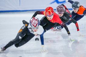 (SP)CHINA-BEIJING-SHORT TRACK SPEED SKATING-ISU WORLD CUP-WOMEN'S 1000M