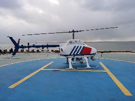 CHINA-HOMEGROWN UNMANNED HELICOPTER-MARITIME MANAGEMENT(CN)