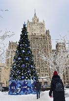 Scene in Moscow ahead of Christmas