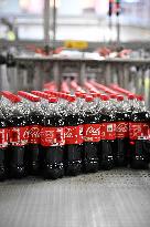 Veran Visits Coca-Cola Bottle Production - Essonne