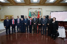 ALGERIA-ALGIERS-CHINESE EMBASSY-HUMAN RESOURCES-RECEPTION