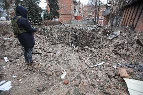 Kharkiv after Russian missile attack