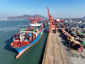 Container Throughput Growth in Lianyungang