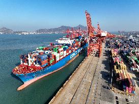 Container Throughput Growth in Lianyungang