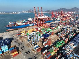 Container Throughput Growth in Lianyungang