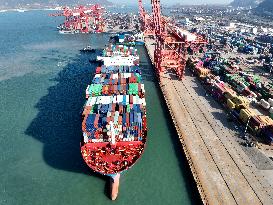 Container Throughput Growth in Lianyungang