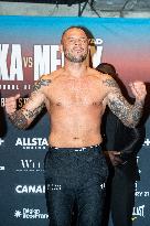 Weigh-In For The AllStar Boxing - Paris