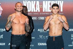 Weigh-In For The AllStar Boxing - Paris