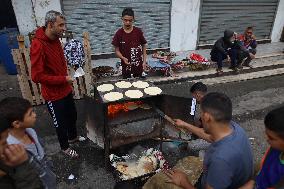 MIDEAST-GAZA-MAGHAZI REFUGEE CAMP