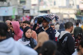 MIDEAST-GAZA-MAGHAZI REFUGEE CAMP