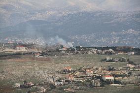 LEBANON-KHIAM-ISRAEL-BORDER-CONFRONTATION