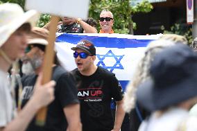 A Pro-Palestinian Rally And March In Christchurch, New Zealand