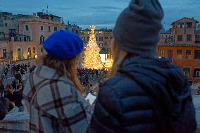 Rome 8 December Christmas Tree Dior