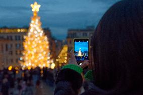 Rome 8 December Christmas Tree Dior