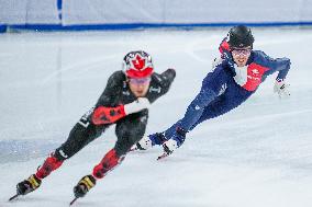 (SP)CHINA-BEIJING-SHORT TRACK SPEED SKATING-ISU WORLD CUP-MEN'S 500M FINAL