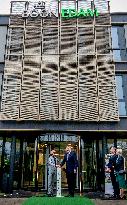 King Willem-Alexander opens The new building of Koninklijke Boon Edam