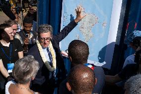 Elisabeth Borne on Visit in Mayotte