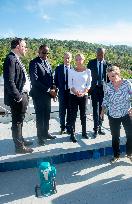 Elisabeth Borne on Visit in Mayotte