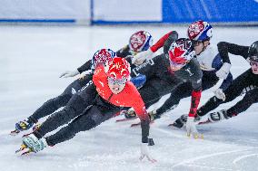 (SP)CHINA-BEIJING-SHORT TRACK SPEED SKATING-ISU WORLD CUP-MEN'S 1500M FINAL