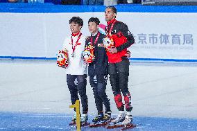 (SP)CHINA-BEIJING-SHORT TRACK SPEED SKATING-ISU WORLD CUP-MEN'S 1500M FINAL