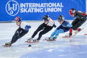 (SP)CHINA-BEIJING-SHORT TRACK SPEED SKATING-ISU WORLD CUP-MEN'S 1500M FINAL