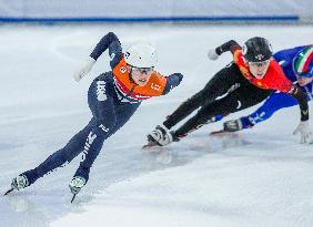 (SP)CHINA-BEIJING-SHORT TRACK SPEED SKATING-ISU WORLD CUP-MIXED TEAM RELAY (CN)