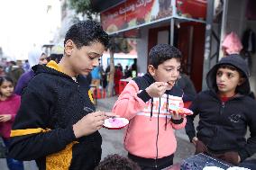MIDEAST-GAZA-MAGHAZI REFUGEE CAMP