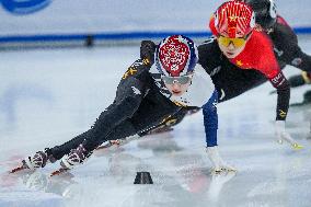 (SP)CHINA-BEIJING-SHORT TRACK SPEED SKATING-ISU WORLD CUP-WOMEN'S 1500M FINAL