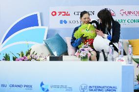 (SP)CHINA-BEIJING-FIGURE SKATING-ISU GRAND PRIX FINAL-WOMEN(CN)
