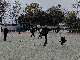CHINA-SHAANXI-XI'AN-MATH TEACHER-FOOTBALL COACH (CN)