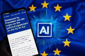 Artificial Intelligence - EU Rules - Photo Illustration