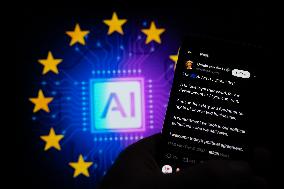 Artificial Intelligence - EU Rules - Photo Illustration