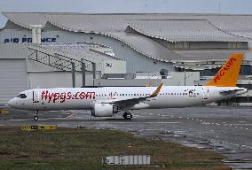First A321neo assembled at the Toulouse factory
