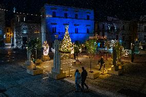 Light Installations In Ruvo Di Puglia