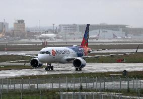 Engine Run test of the Aircalin Airbus A320-251N in Toulouse