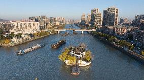 Beijing-Hangzhou Grand Canal in Wuxi