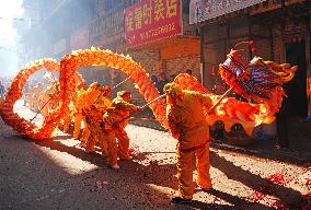 Traditional Fireworks Festival in Liuzhou