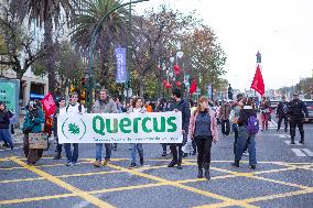 Climate Demonstration In Lisbon