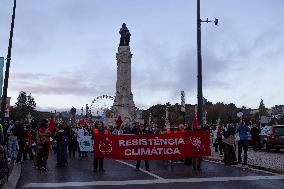 Climate Demonstration In Lisbon